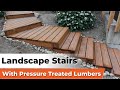 DIY Landscape Stairs / Garden Stairs