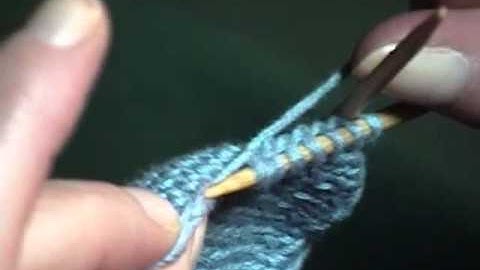 Picking Up Gusset Stitches