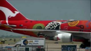 Qantas Wunala Dreaming In Dallasfort Worth Kdfw