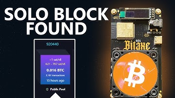 Another Solo Bitcoin Block Has Been Hit