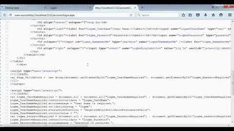 visual studio 2010 aspx cs creating login