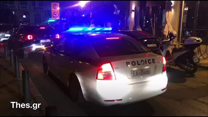 Έλεγχοι της Αστυνομίας το βράδυ σε κεντρικά σημεία στην Θεσσαλονίκη