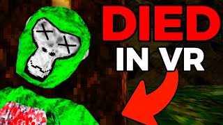 This Player DIED In Gorilla Tag...