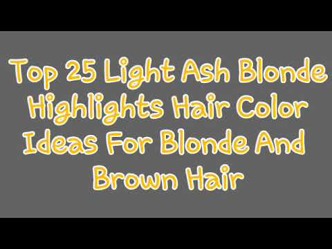 Hair Color Ideas For Blonde And Brown Hair Youtube