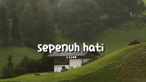 Rony parulian - sepenuh hati (speed up)