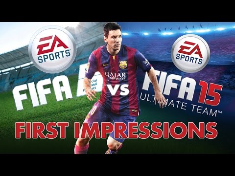 FIFA MOBILE vs FIFA 15 | Quick first impressions