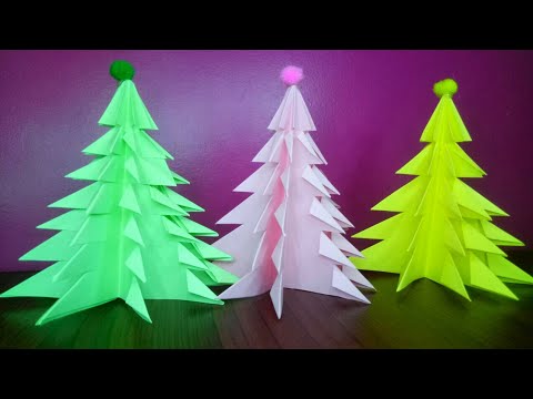 Video: Cara Membuat Pokok Krismas Daripada Kertas Beralun