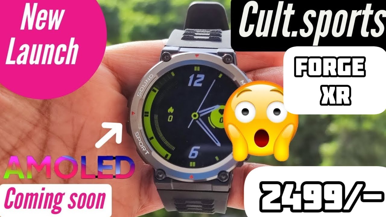 Cultsport FORGE XR 🔥 New upcoming • Inbuilt Compass • Barometer ...