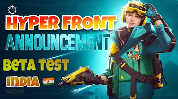 HYPER FRONT IOS BETA TEST LIVE GAMEPLAY !  VALORANT CLONE #hyperfront #valorant #valorantmobile