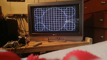 An example of CRT bloom