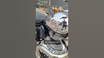 Thumbnail of New Classic350 Chrome EMERALD GREEN #royalenfield #classic350 #shorts #viral #trending #ytshorts #yt