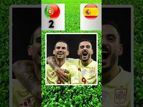 إسبانيا تهزم البرتغال في قمة دوري الأمم الأوروبية
