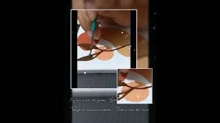 Boho design for beginners | boho tutorial #art #boho #bohoart #bohostyle #artist #ytshorts #youtube