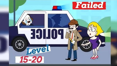 Funny Clue Hunter Failed App Game - Gameplay Walkthrough Level 15-20 iOS, Android HD Offline Fails