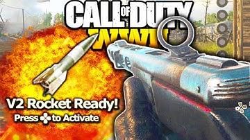 V2 ROCKET FIRST GAME ON CALL OF DUTY WW2! COD WORLD WAR 2 V2 ROCKET GAMEPLAY NUKE COD WW2!