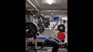 Heavy Chest Day - 170kg Dead bench press 3 reps for 5 sets with close grip