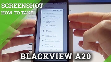 How to Capture Screen in BLACKVIEW A20 - Take Screenshot Tutorial