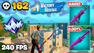 162 Elimination "RANKED RELOAD" Gameplay Wins (Fortnite Chapter 7 Keyboard & Mouse)