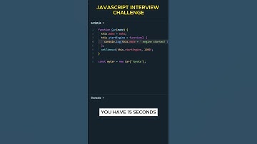 JavaScript Coding Challenge - Do you know how .this works? #javascript  #coding  #shorts