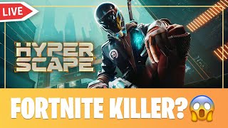 🔴 This NEW Game is SO HARD, but really FUN! Hyper Scape Battle Royale LIVE