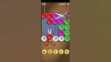 Level 14 Buttons And Scissors 🥵 #button #scissors #famgaming #gameture #puzzle #games #puzzlegame