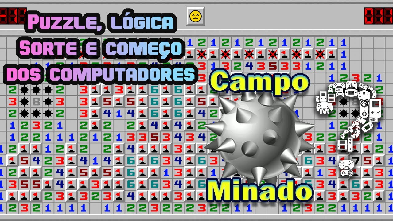 Acha que o Campo Minado (Minesweeper) é um jogo de azar ou de lógica? -  Quora