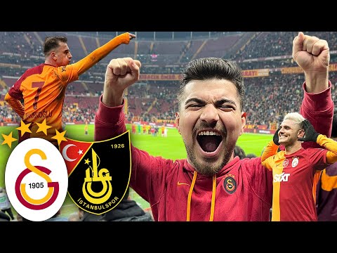 KEREM ve ICARDI ATTI ÇILGINA DÖNDÜK ÇOK AGRESİF TRİBÜN | Galatasaray 3-1 İstanbulspor Stad Vlog