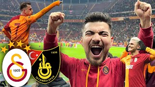 KEREM ve ICARDI ATTI ÇILGINA DÖNDÜK ÇOK AGRESİF TRİBÜN | Galatasaray 3-1 İstanbulspor Stad Vlog