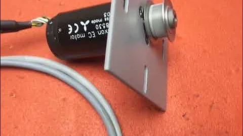 Maxon EC motor and servo amplifier 1-Q-EC