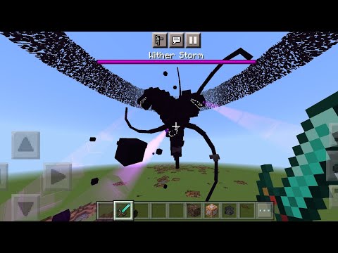 Download Crackers Wither Storm Mod MCPE android on PC