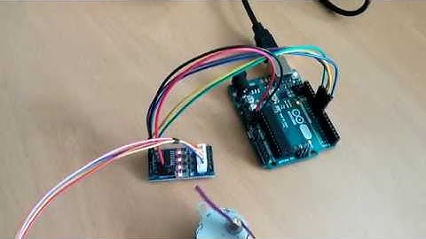Arduino Uno 로 ULN2003 모터 드라이버를 사용해 28BYJ-48 스테핑모터 구동시키기
