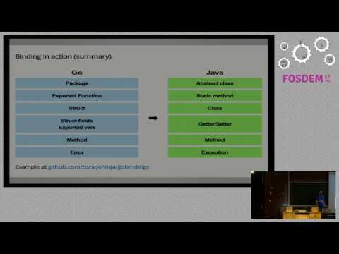 FOSDEM 2017 | Android development with Go