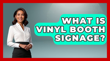 What Is Vinyl Booth Signage? - Conventions Network