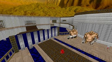 Doom II - Skirmish PvM map08: Floodgates - UV-Max with commentary