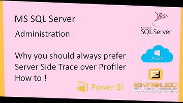 Step by Step - Creating a Server Side trace - Part 3