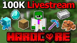 Eyecraftmc's 100,000 Subscriber HARDCORE Minecraft LIVESTREAM Q&A