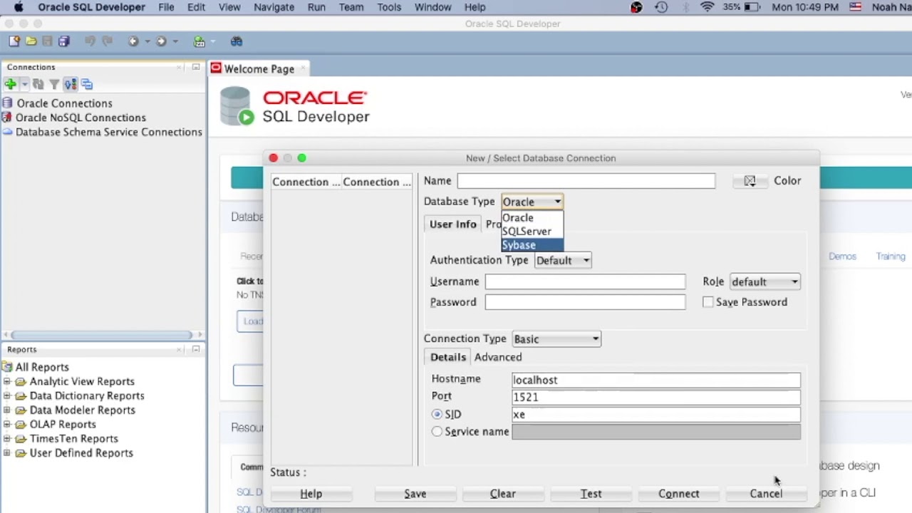 SQL Developer with various databases - YouTube