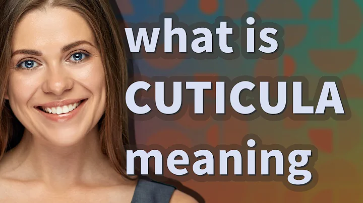 Cuticula | meaning of Cuticula
