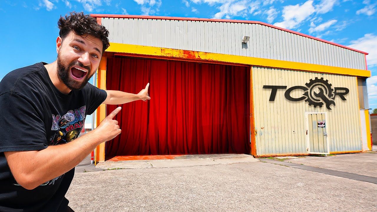JE VOUS PRÉSENTE LE NOUVEAU GARAGE TCQR ( + Coulisses Foire BOISERIE ) 
