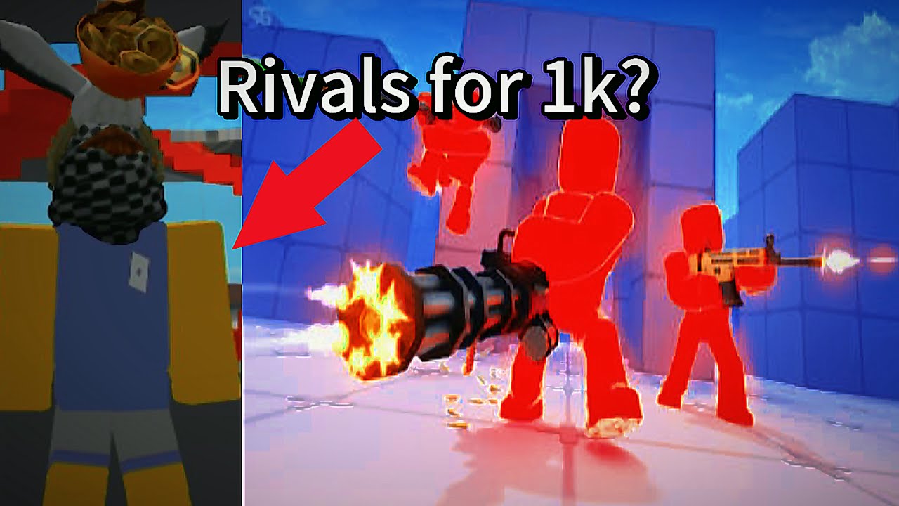 Win a game in rivals get 1K Robux - YouTube