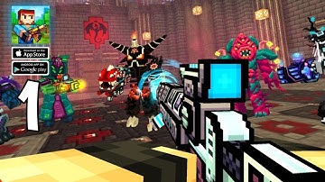 Pixel Gun 3D - Gameplay Walkthrough Part 1- Tutorial, Multiplayer (iOS, Android)