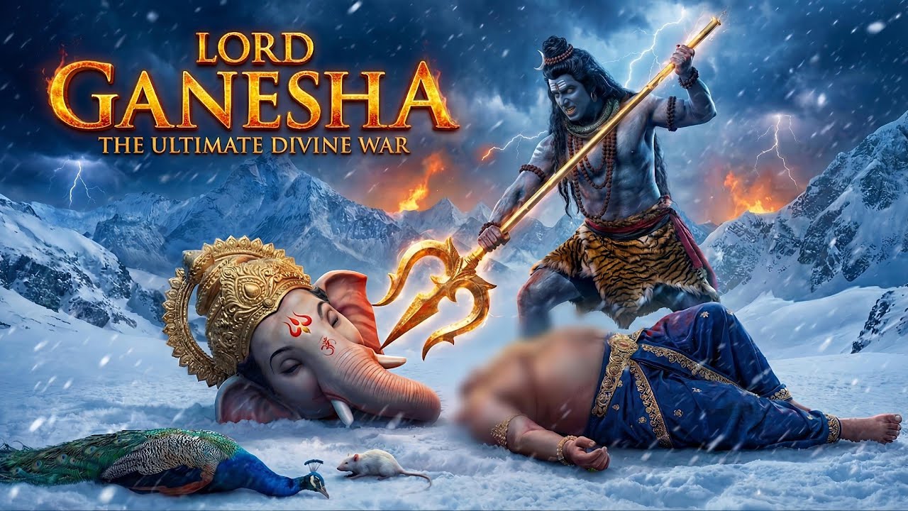 शिव ने गणेश का सिर क्यों कटा || मूषक को श्राप क्यों मिला ||  बिना माँ के कैसे जन्मे कार्तिकेय?