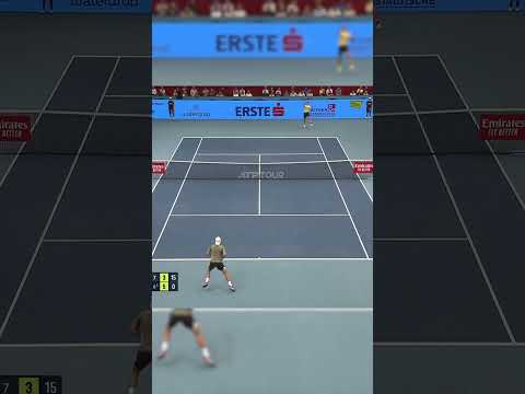 Thiem et son revers qui fait mal ! #shorts #short #tennis