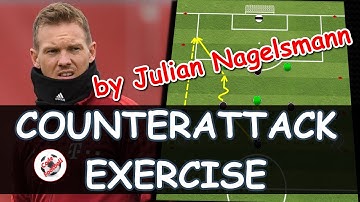 Counterattack exercise by Julian Nagelsmann!