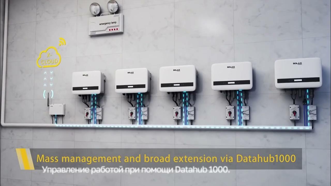 Инвертор Solax для солнечной станции. Сетевая солнечная станция ...