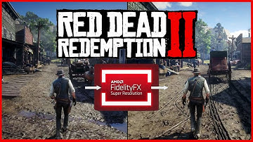AMD FSR on RED DEAD REDEMPTION 2 | Enable AMD FSR on ALL GAMES 🎮