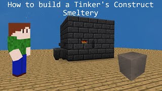 How to build a Tinker's Construct Smeltery - Minecraft SkyFactory 4