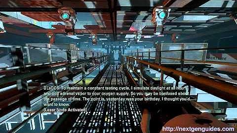 Portal 2: Playthrough - Part 3 [Chapter 3] - The Return (PS3/X360/PC)