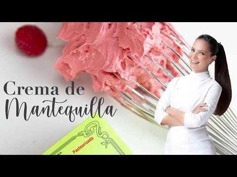 Video: Crema De Mantequilla Con Frambuesas Y Limón