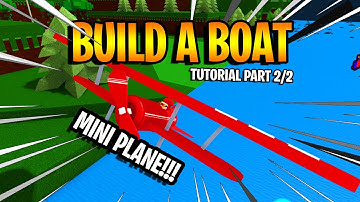 BUILD BOAT : MICRO BLOCK PLANE [ MINI ] TUTORIAL FINAL PART